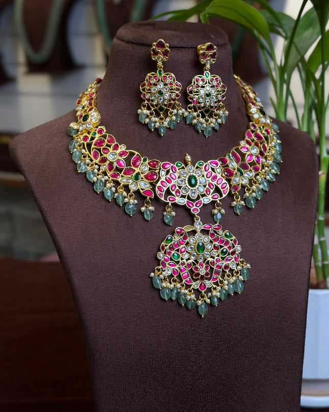 Kundan Neck set 109542