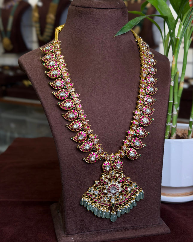 Kundan Long Neck set 109546
