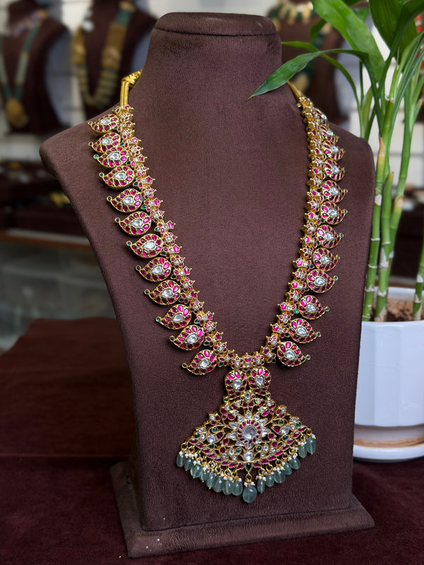 Kundan Long Neck set 109546