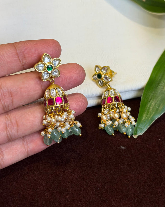 Kundan Earrings 109550