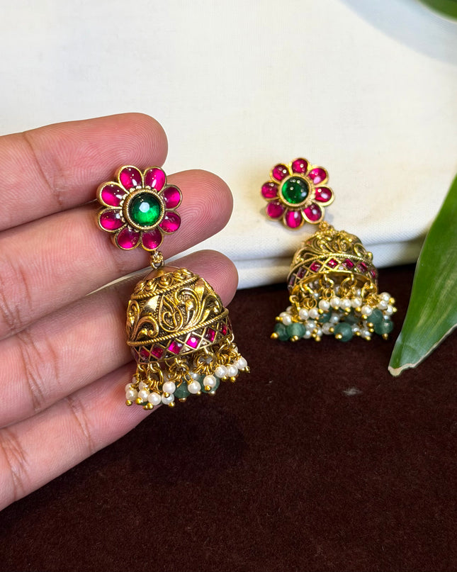 Kundan Earrings 109551