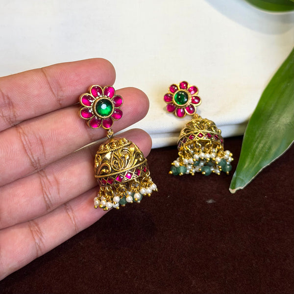 Kundan Earrings 109551