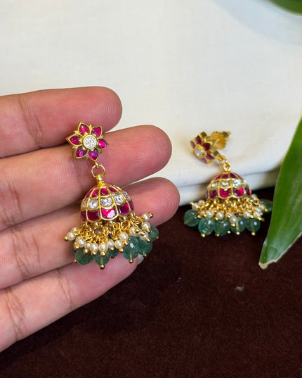 Kundan Earrings 109553