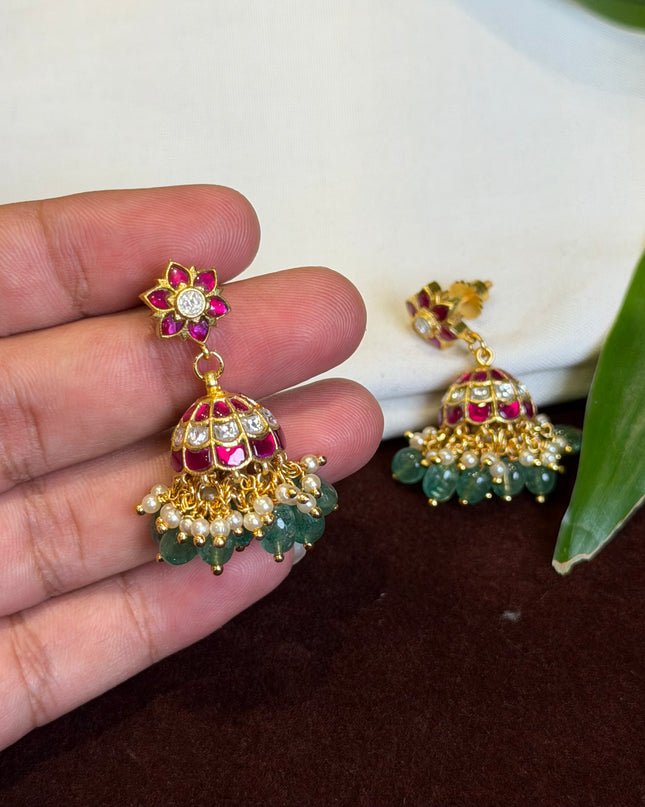 Kundan Earrings 109553
