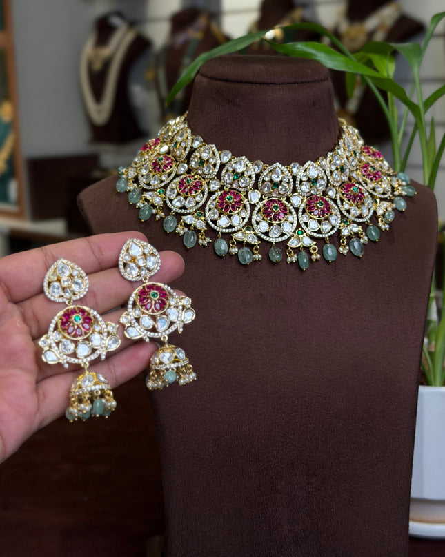 Kundan Neck set 109593
