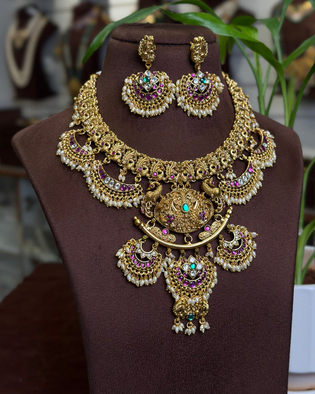 Kundan Neck Set 109607