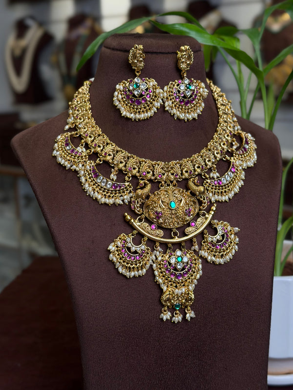 Kundan Neck Set 109607