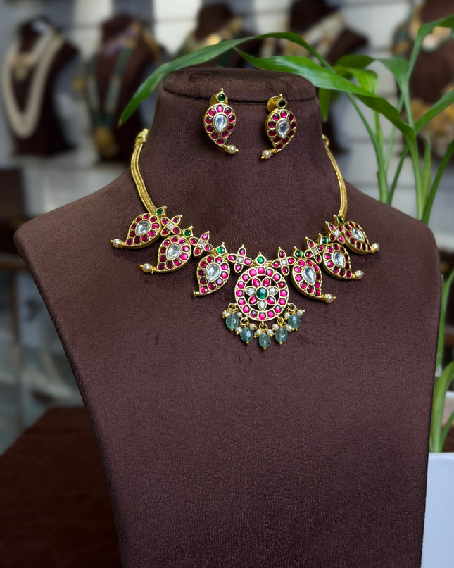 Kundan Neck set 109616