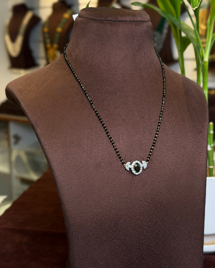 Black Beads Neck set 109635