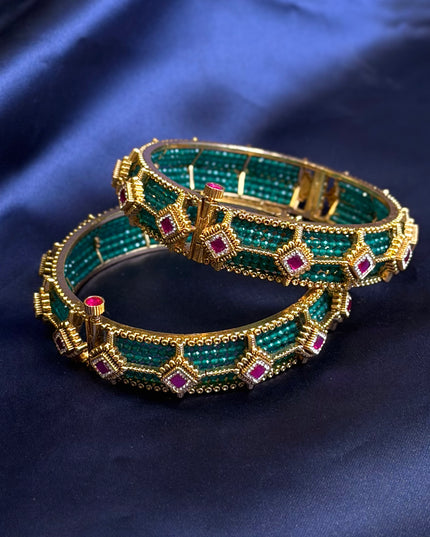 Kundan Bangles 109653