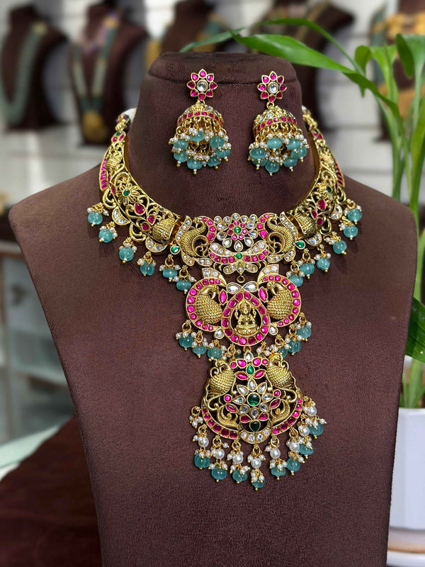 Kundan Neck set 109656