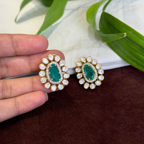 92.5 Silver Earrings 109675