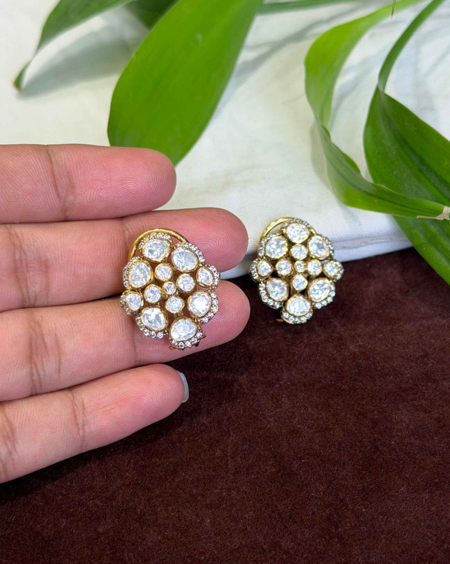 92.5 Silver Earrings 109676