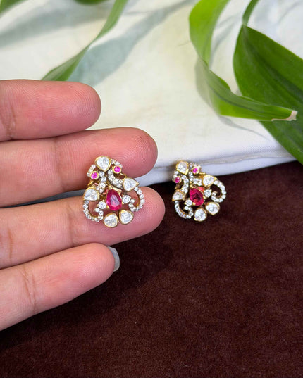 92.5 Silver Earrings 109678