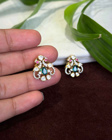 92.5 Silver Earrings 109678