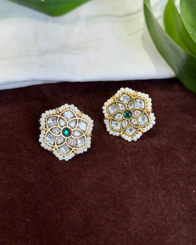 Kundan Earrings 109683