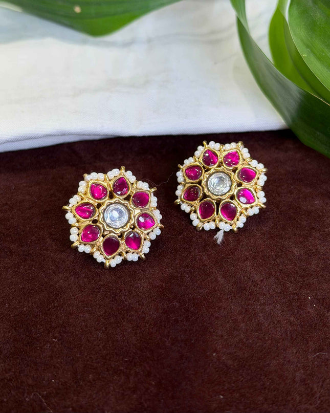 Kundan Earrings 109684
