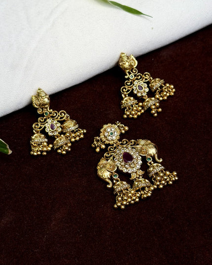 Antique Pendent set 109726