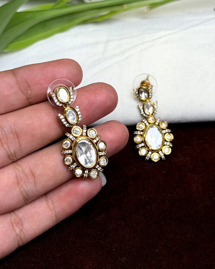 Moissanite Earrings 109730
