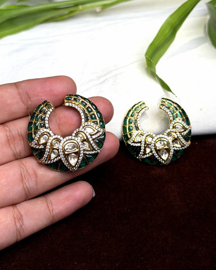 Moissanite earrings 109734