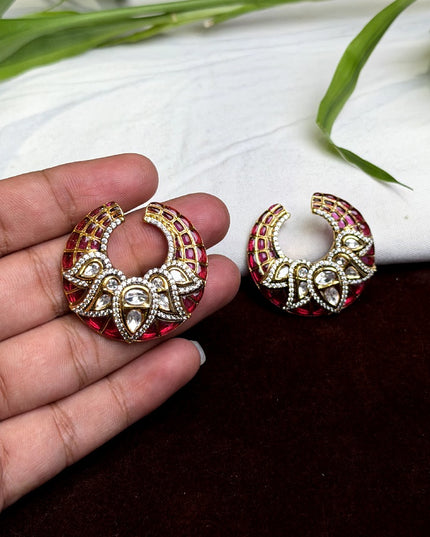 Moissanite earrings 109734