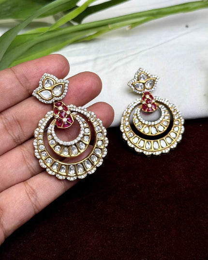 Moissanite Earrings 109737