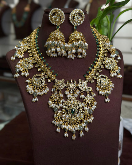 Kundan Neck set 109784