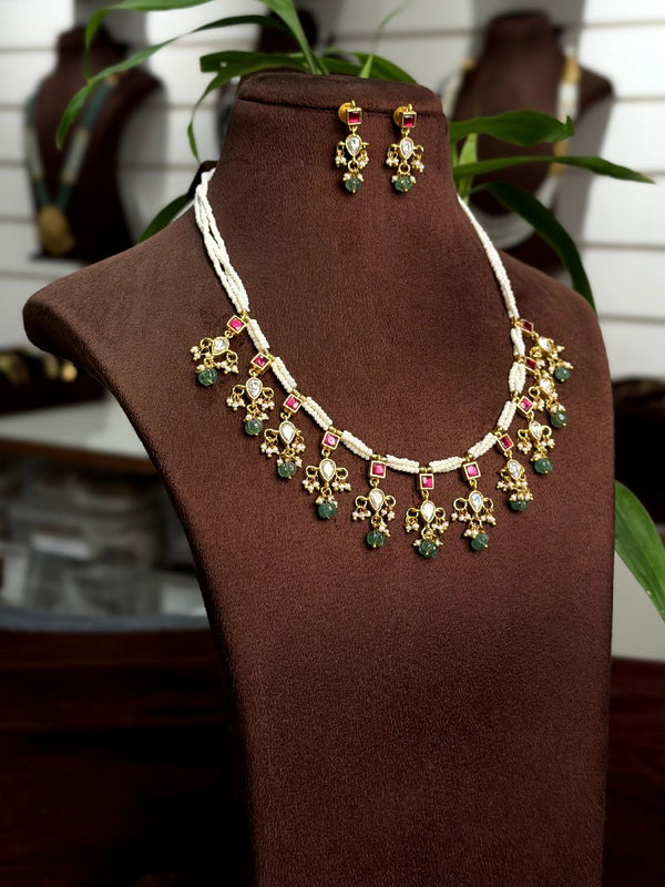 Kundan Neck set 109807