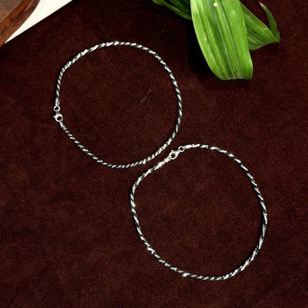 92.5 Silver Anklets 109824