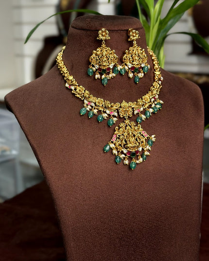 Kundan Neck Set 109830