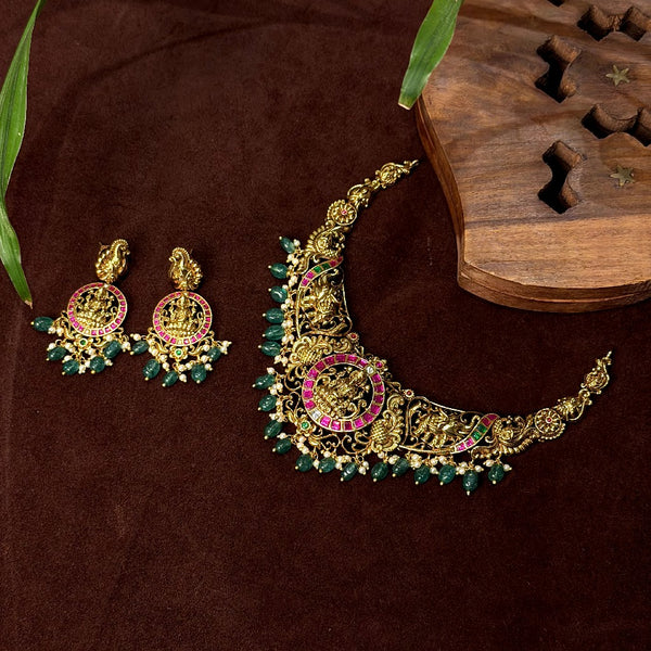 Kundan Neck Set 109836
