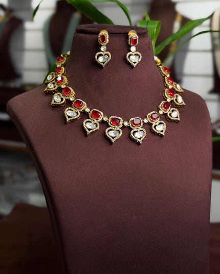 Moissanite Neck set 109847