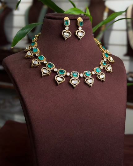 Moissanite Neck set 109847
