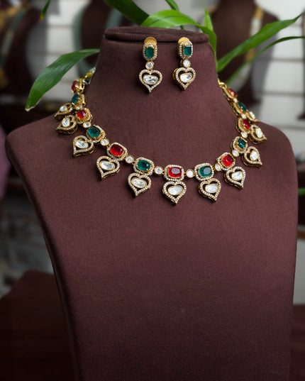 Moissanite Neck set 109847