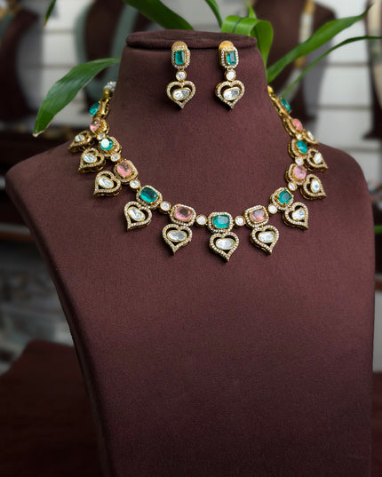 Moissanite Neck set 109847