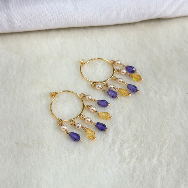 yellow purple