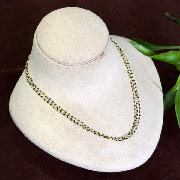 92.5 Silver Black Beads 109870