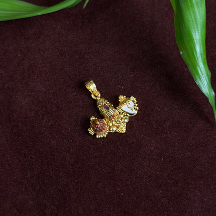 Silver Temple Pendant