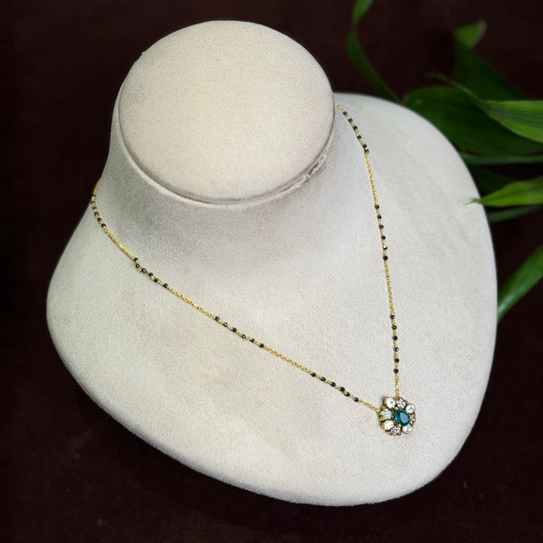 92.5 Silver Black Beads 109873