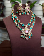 pink and green