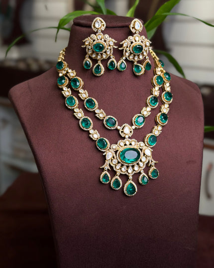 Moissanite Neck Set 109874