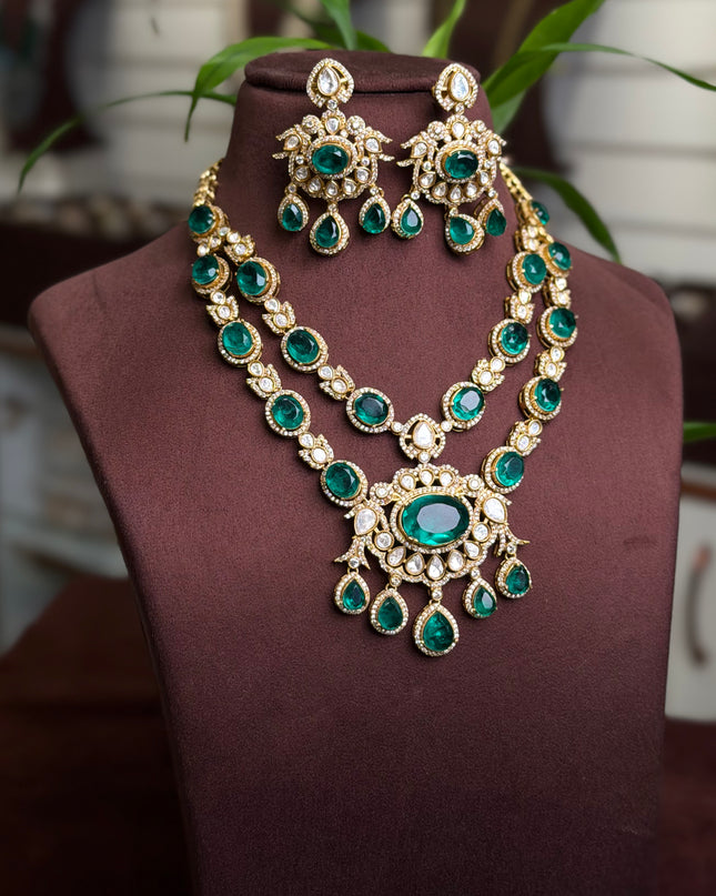 Moissanite Neck Set 109874