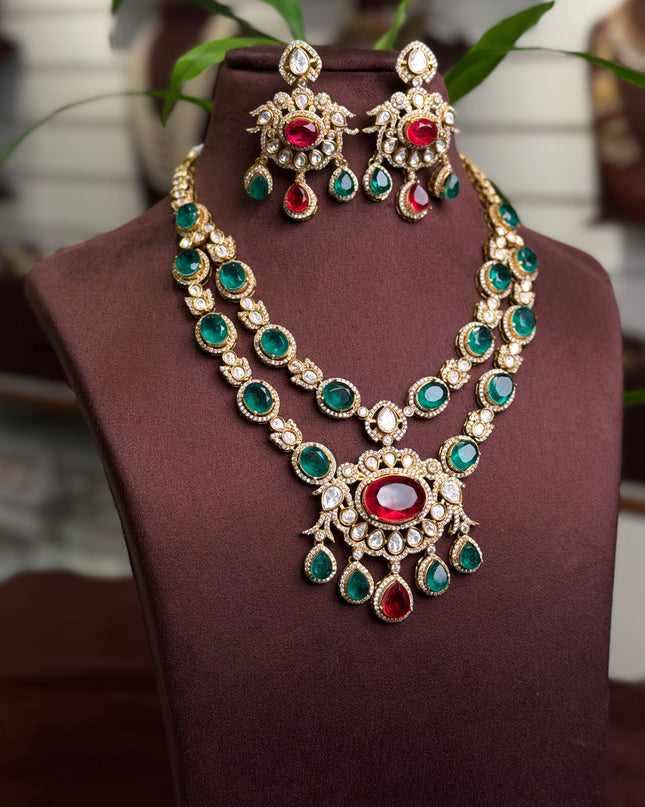 Moissanite Neck Set 109874