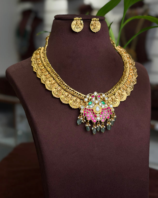 Kundan Neck Set 109902