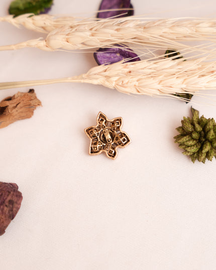 92.5 Silver Side Brooch 109911
