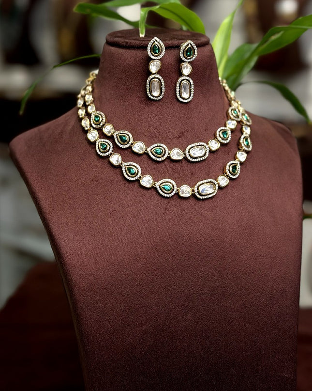 Moissanite Neck set 109921