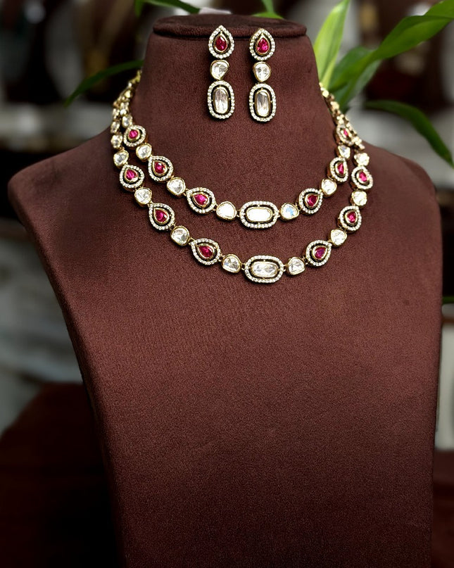 Moissanite Neck set 109921