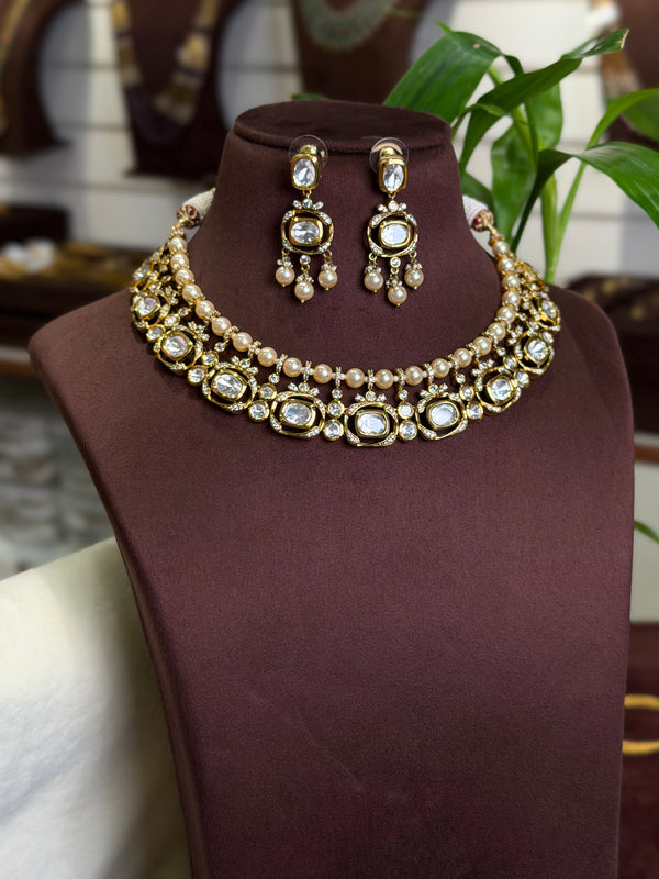 Moissanite Neck set 109930