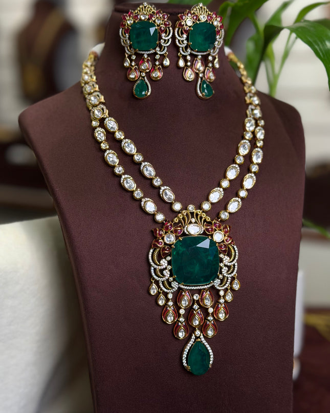 Moissanite Neck set 109934