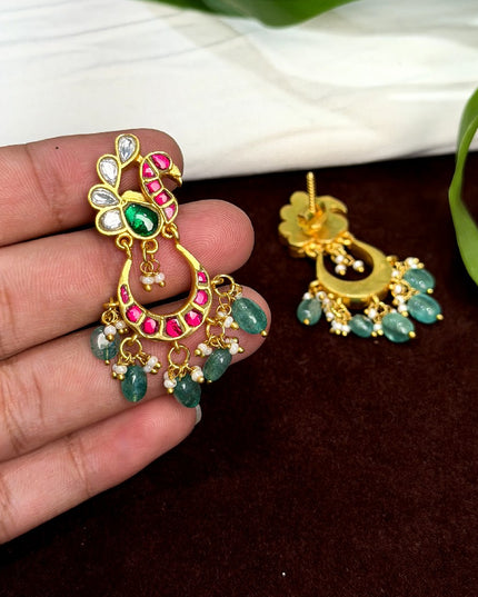 Kundan Earrings 109941